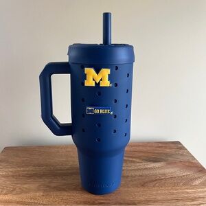 University of Michigan Frostbuddy Thicc Buddy Tumbler 40 oz NWOT Blue Yellow